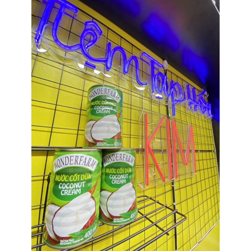 Nước cốt dừa Wonderfarm lon 400ml