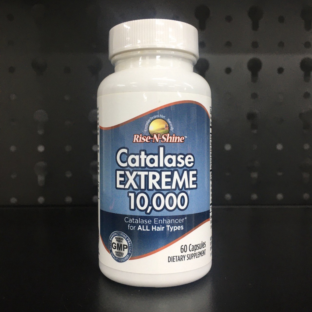 Viên Uống Bổ Sung Cho Tóc Bạc Giúp Tóc Óng Mượt Chắc Khỏe Ngừa Gãy Rụng Catalase EXTREME 10,000