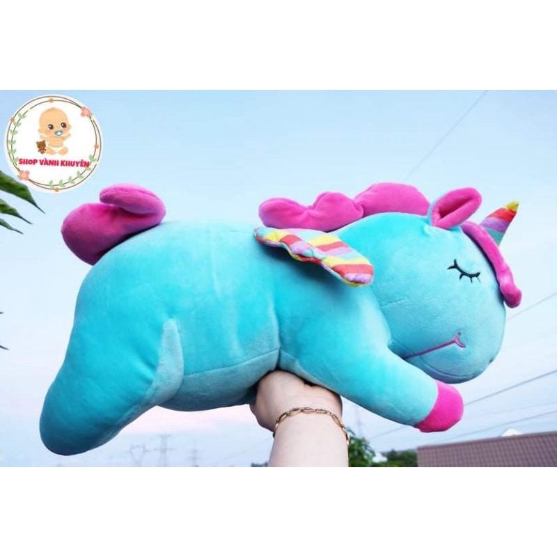 Thú Bông Kỳ Lân Ngộ Nghĩnh Ngựa Pony 1 Sừng Unidry