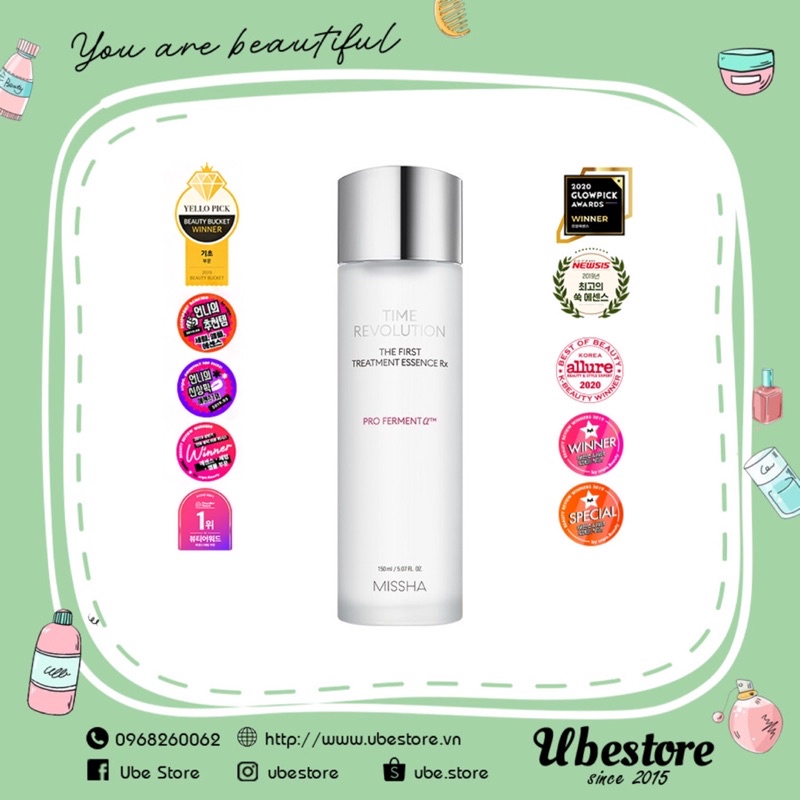 NƯỚC THẦN MISSHA TIME REVOLUTION THE FIRST TREATMENT ESSENCE RX 150ML