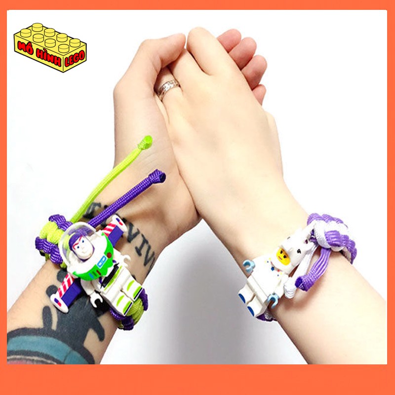 Vòng Tay LEGO Minifigures - Vòng Tay Paracord đan dây nhân vật hoạt hình nhiều mẫu độc lạ | BigBuy360 - bigbuy360.vn