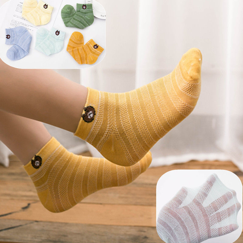 Set 5/10 đôi vớ em bé siêu mỏng thoáng khí thoải mái