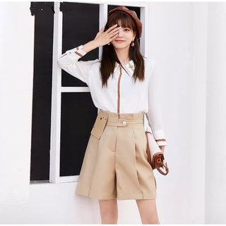 Quần short cạp cao vero moda
