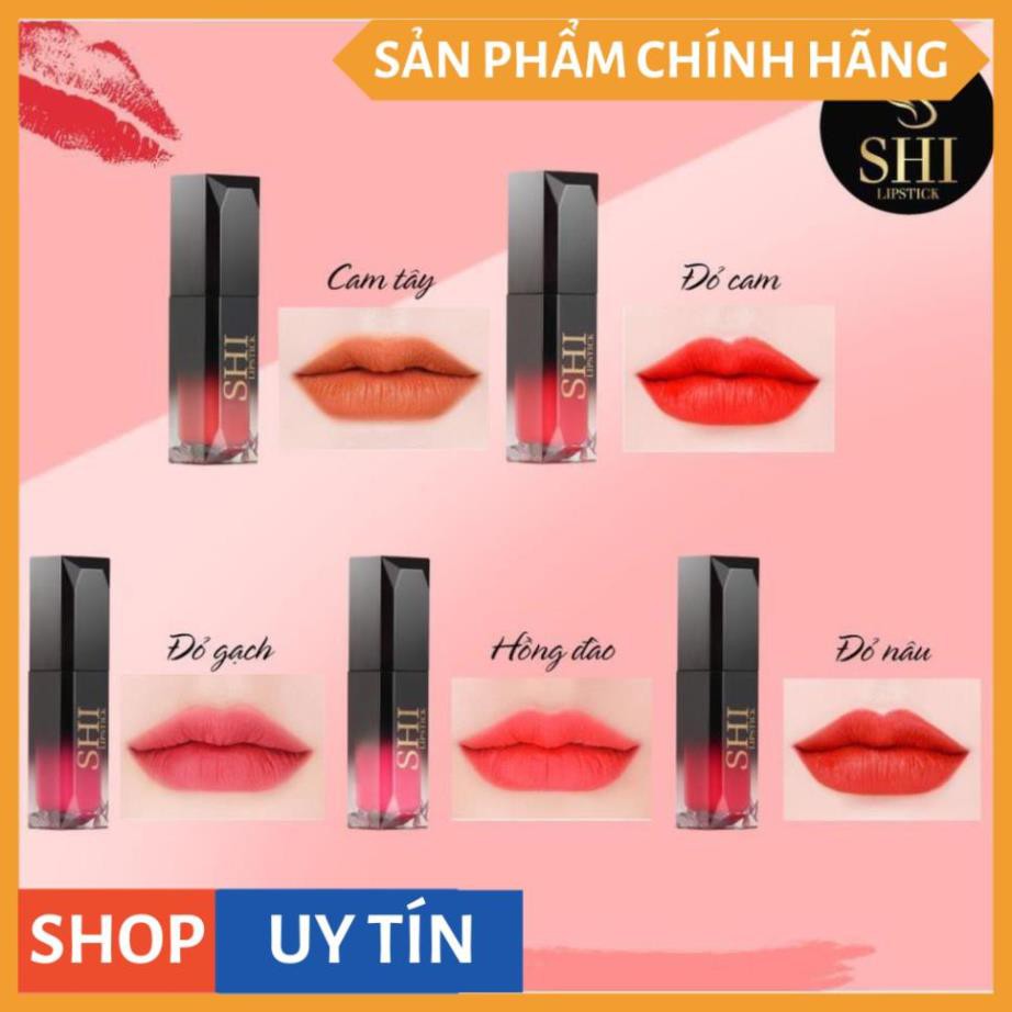 Son Li Son SHI cao cấp - (SON KEM LÌ) Son môi chính hãng, son bền màu, son lâu trôi, son lì, son matte V V V