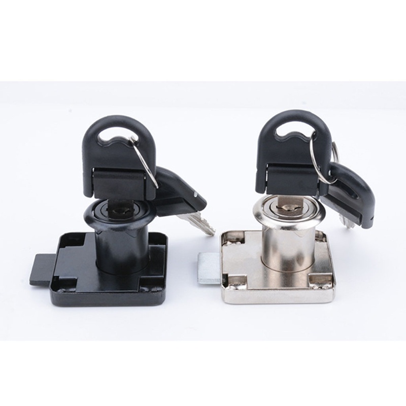 Ổ Khóa Ngăn Kéo Tủ Bằng Thép Không Gỉ Kèm 2 Chìa Khóa