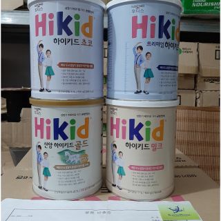 Sữa Hikid nội địa Hàn hộp 600g