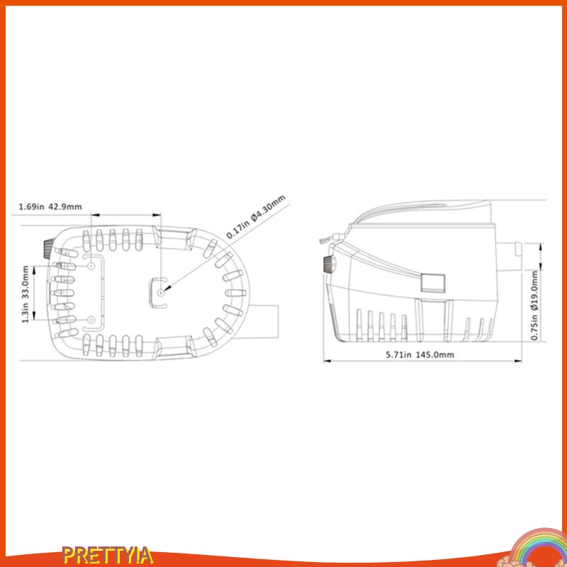 Máy bơm chìm Seaflo 1100GPH 12V | BigBuy360 - bigbuy360.vn