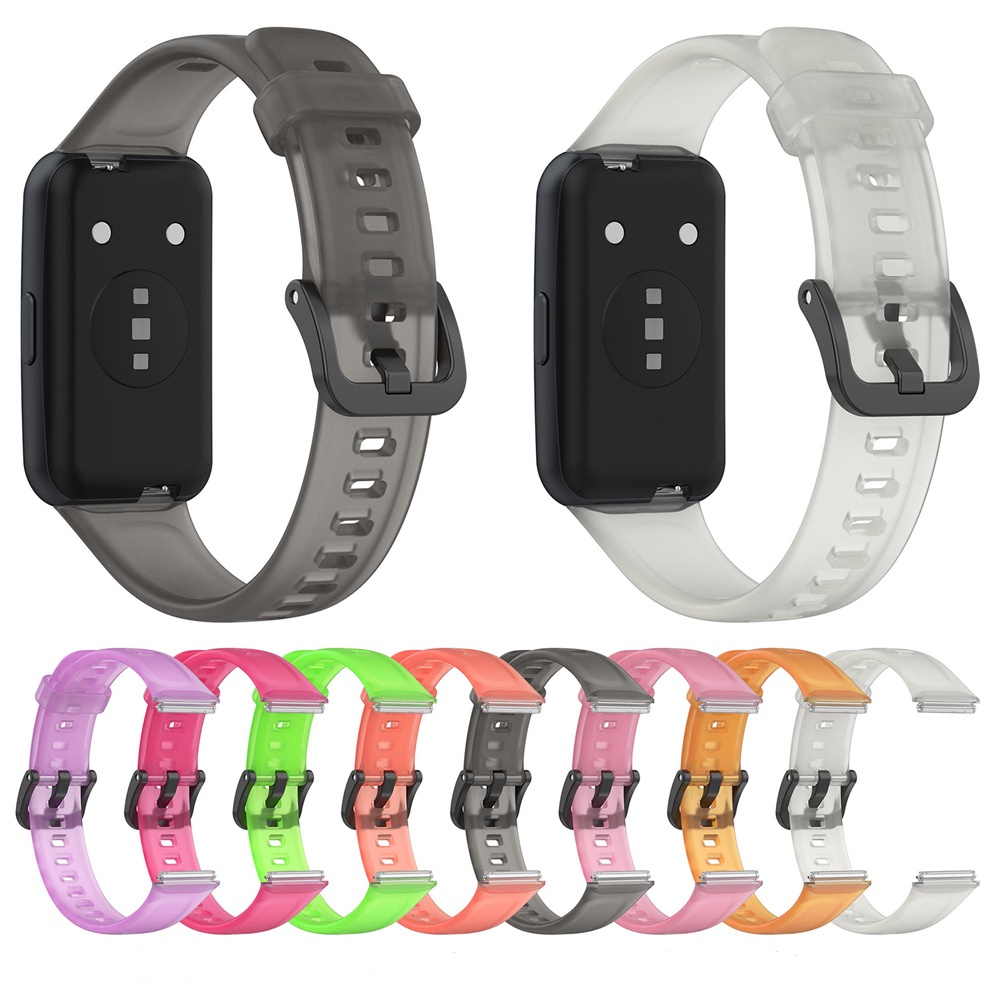 Dây Đeo Thay Thế Chất Liệu TPU Trong Suốt Cho Đồng Hồ Huawei band 7