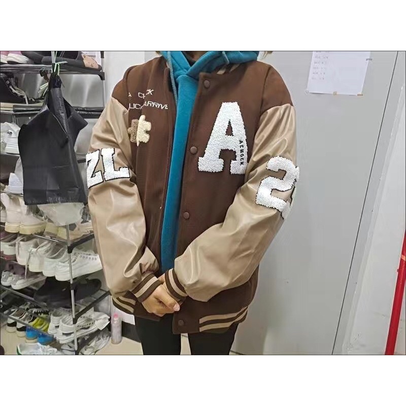 Áo bomber chữ A