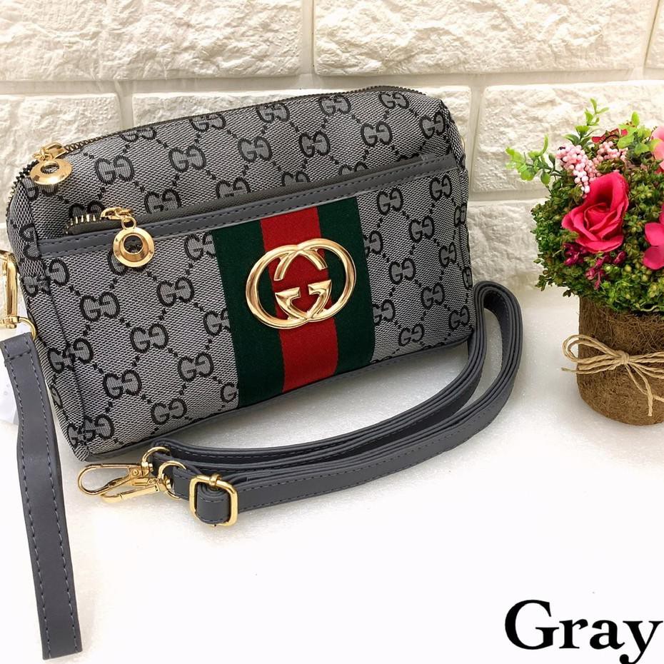 Túi Xách Gucci Vải Bạt Cao Cấp Thời Trang Nữ Sành Điệu