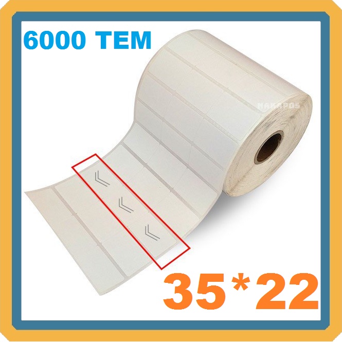 Tem xương cá 35x22mm - Tem CHỐNG BÓC