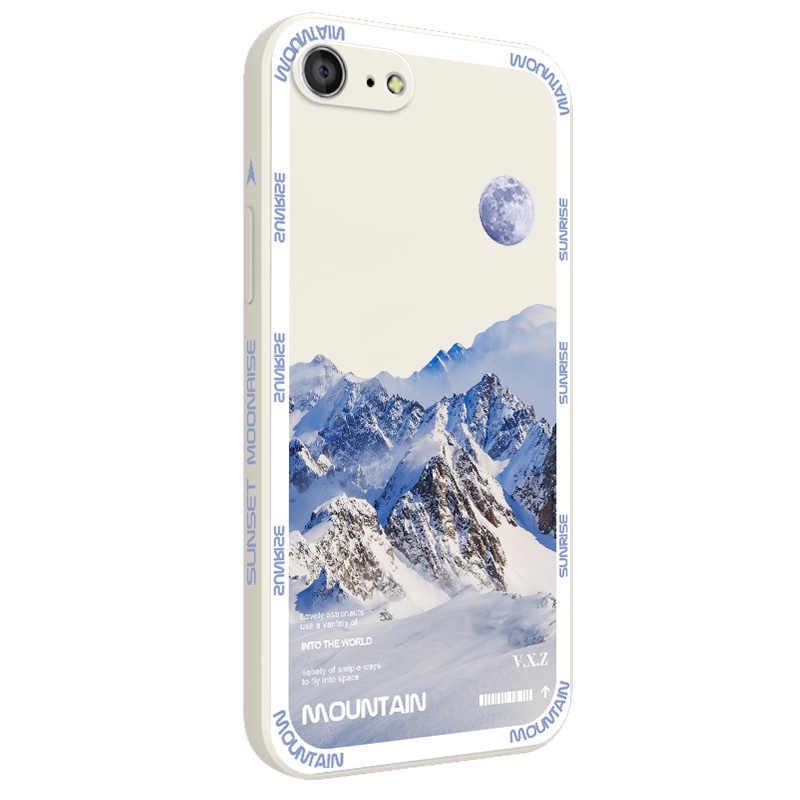 Ốp Điện Thoại Silicon Dẻo In Hình Cảnh Mặt Trời Mọc Cho IPhone 8 7 6 6S Plus SE 2020