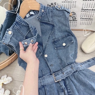 JUM SHORT JEAN KÈM BELT