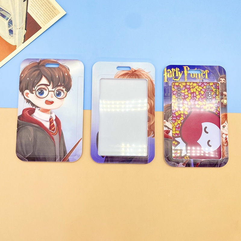 Bộ Thẻ Hoạt Hình Harry Potter / Thẻ Xe Buýt / Thẻ Truy Cập / Thẻ Thang Máy / Thẻ ID / Thẻ Dây Đeo Cho Học Sinh