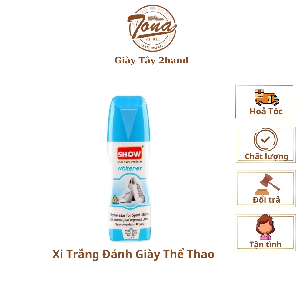 [Chính Hãng] Xi Nước Đánh Giày Thể Thao - Khô Nhanh - Trắng Bật Tone - Thương Hiệu Show Thổ Nhỹ Kì