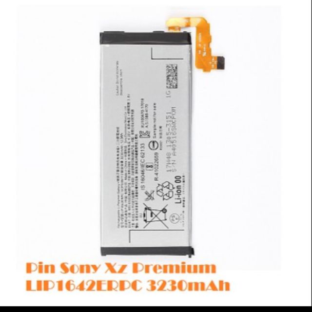 Pin Sony Xperia XZ Premium G8142 bảo hành 6 tháng
