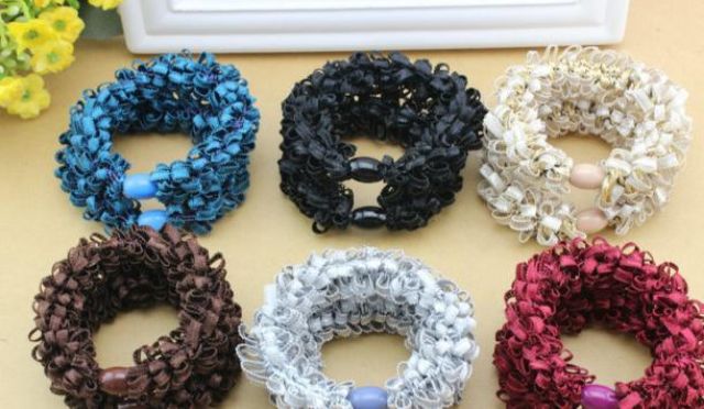 Combo 10 cột tóc đủ màu<br>Giá Sỉ 35k/ 10 cai