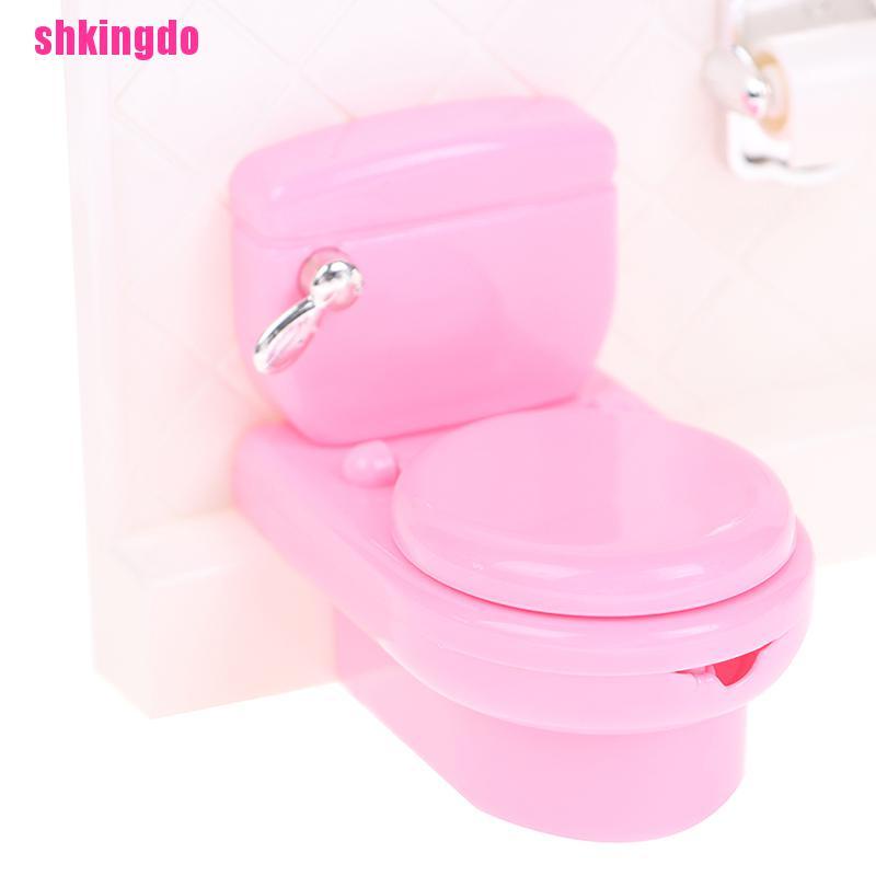 Bồn tắm/ Bồn cầu/ Bồn rửa mặt mô hình đồ chơi cho trẻ em (có bán lẻ)