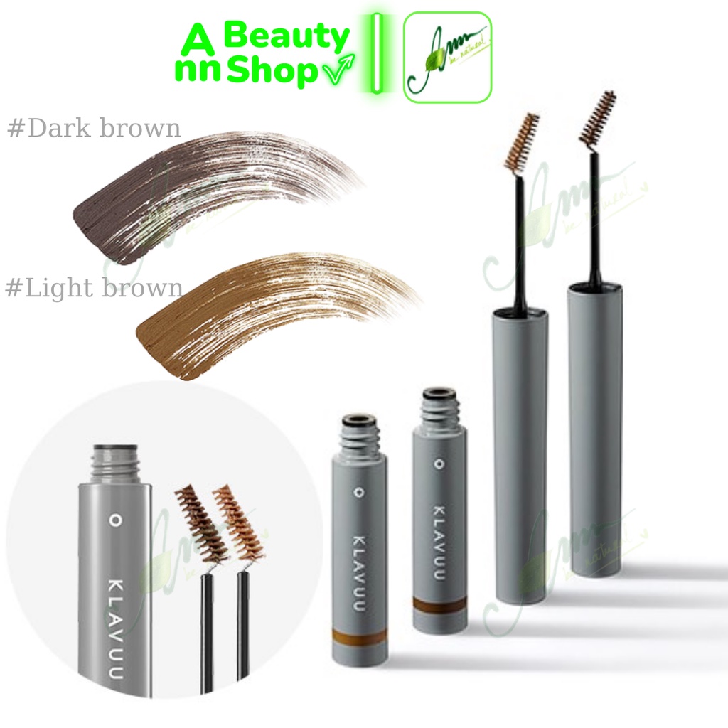 Mascara Lông Mày Klavuu Urban Pearlsation Easy Touch Browcara 3g