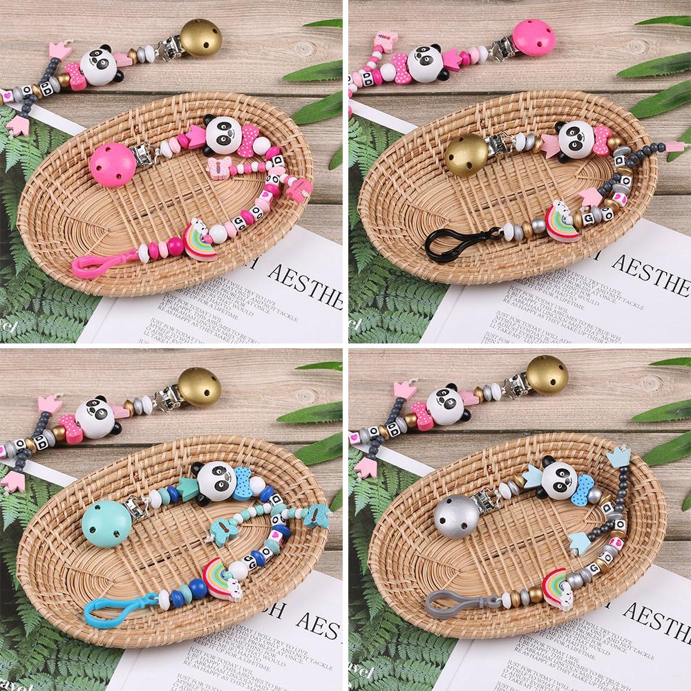 Kẹp Núm Vú Giả Bằng Silicon Hình Gấu Trúc Dễ Thương