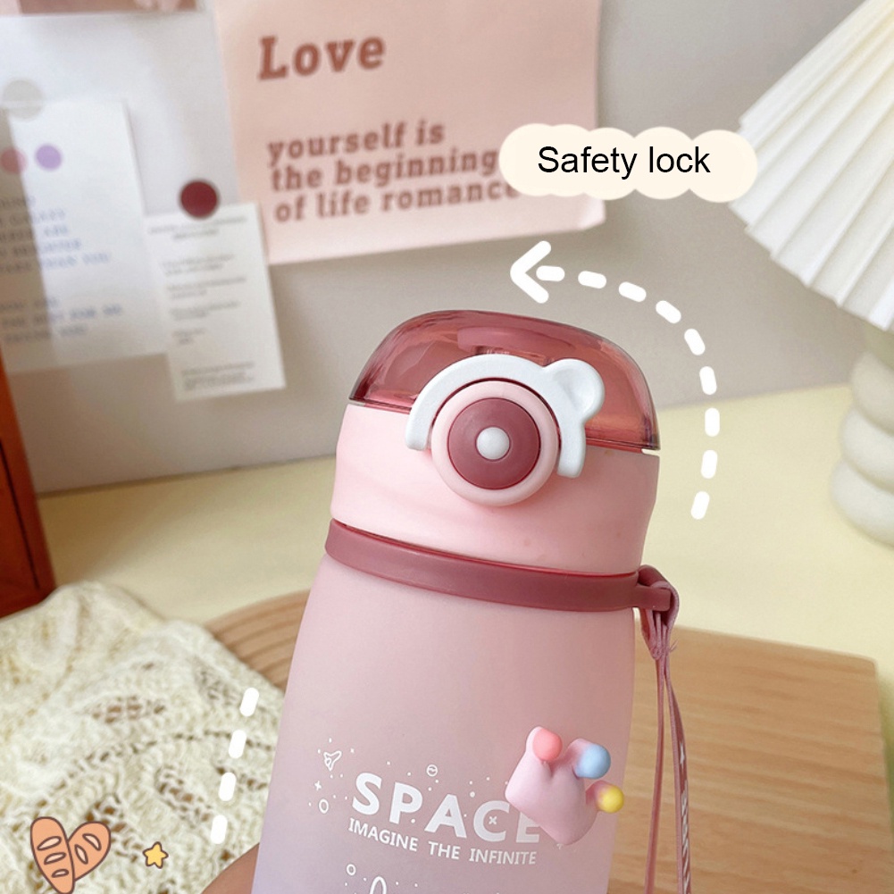 630ml nước cup Frosted Gradient nhựa cao nhiệt độ nhiệt độ cao-Giá Trị Drop-RESISTANT cup mùa hè không gian di động cốc chai nước