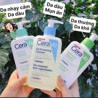 Sữa Rửa Mặt Cerave  473ml _ chính hãng