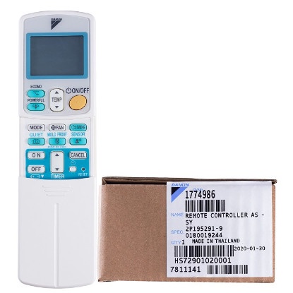 Remote ARC433B47 cho máy điều hòa Daikin FTKD25/35GVM, FTKD25/35GVMV, FTKD25/35HVMV, FTKE25/35GV1, FTKS25/35EVMV,