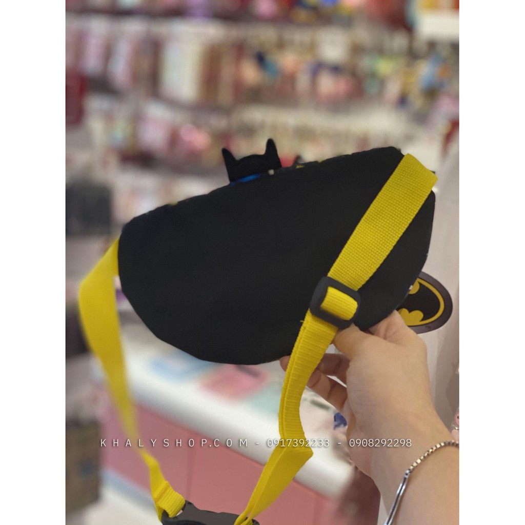 Túi đeo bao tử 1 ngăn hình Ironman , Captain , Batman cho trẻ em bé trai siêu hot -  -