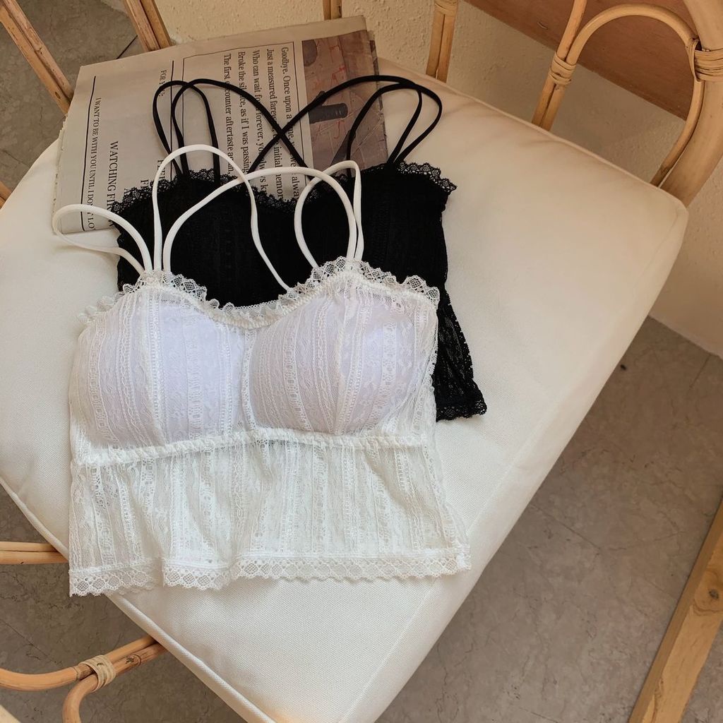 Áo NgựC Không GọNg PhốI Ren ThờI Trang Cho Nữ