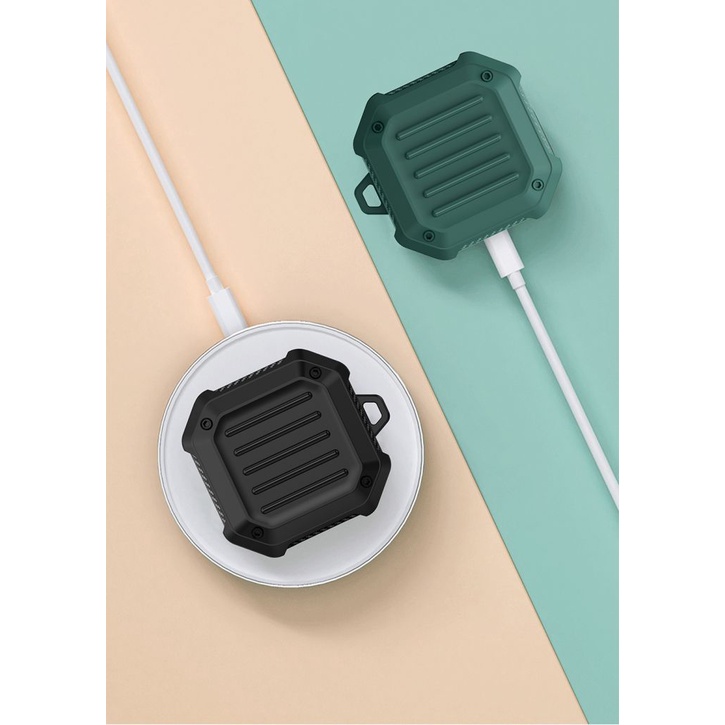 Vỏ bảo vệ hộp sạc tai nghe samsung galaxy buds live bằng tpu chống sốc