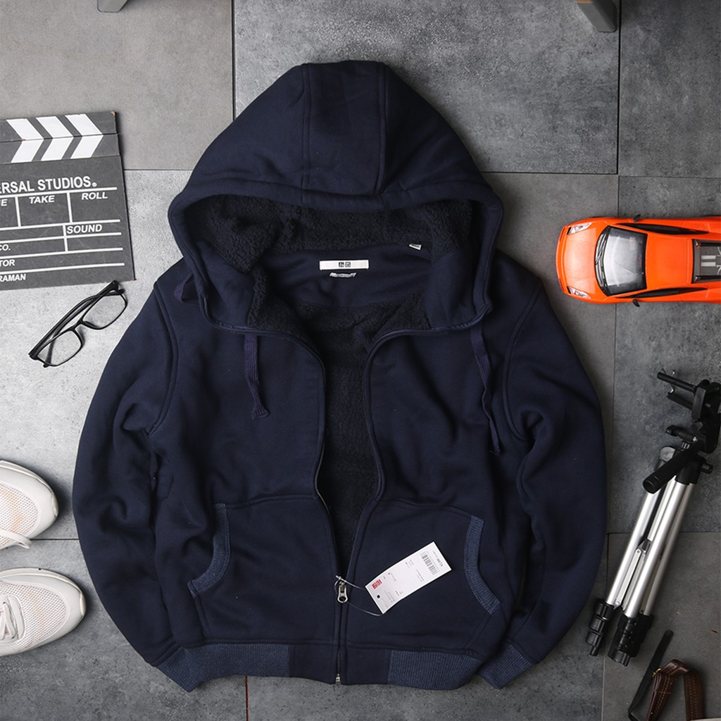 Áo khoác nam nỉ lót lông cừu hàng xuât dư VNXK | BigBuy360 - bigbuy360.vn