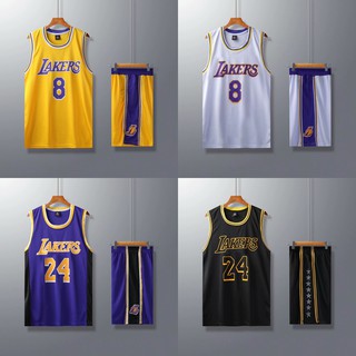Bộ Quần Áo Bóng Rổ Phiên Bản Thành Phố Thời Trang Kobe Bryant Dành Cho Nam Los Angeles Lakers