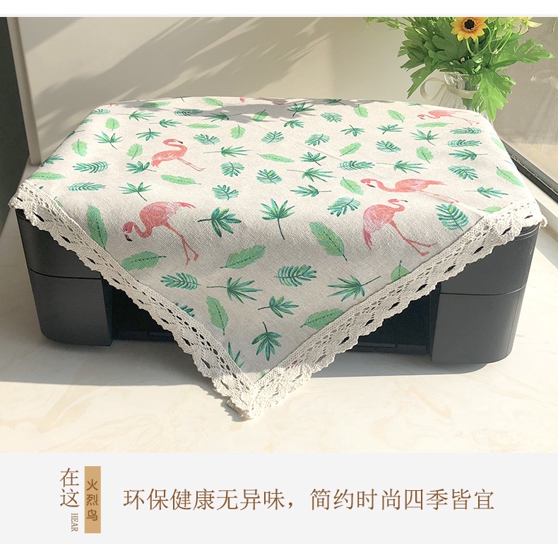 Khăn Universal. Tấm Vải Che Phủ Máy In fax Chống Bụi Tiện Dụng