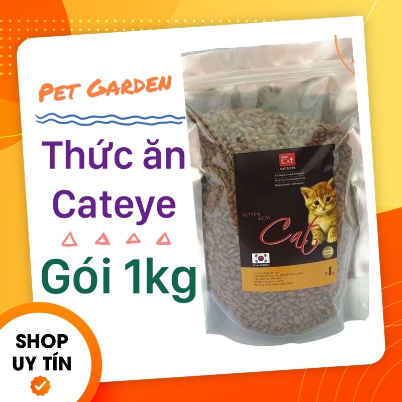 |ship hoả tốc| 1kg hạt hàn quốc cateye cho mèo