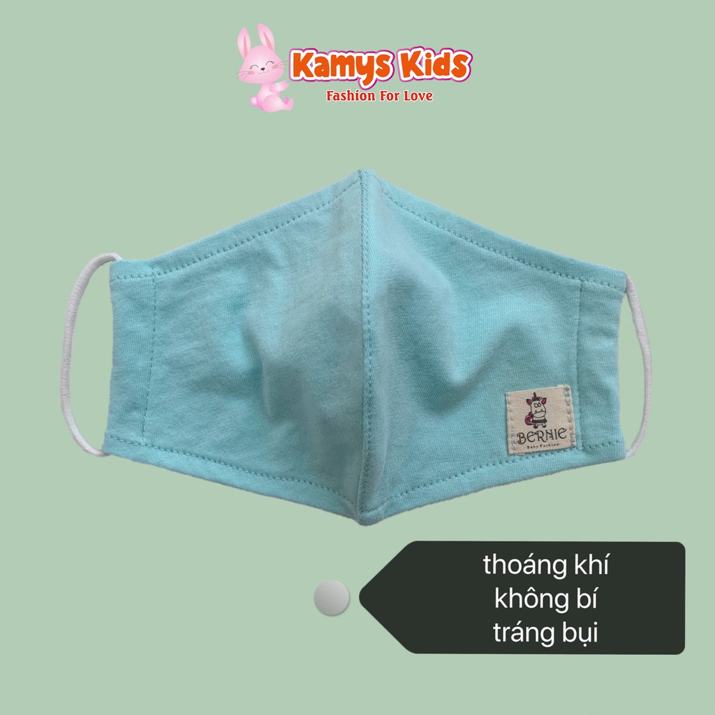 Khẩu trang cotton trẻ em KAMYS KIDS chống bụi, bảo vệ bé khỏi những tác nhân gây hại từ môi trường