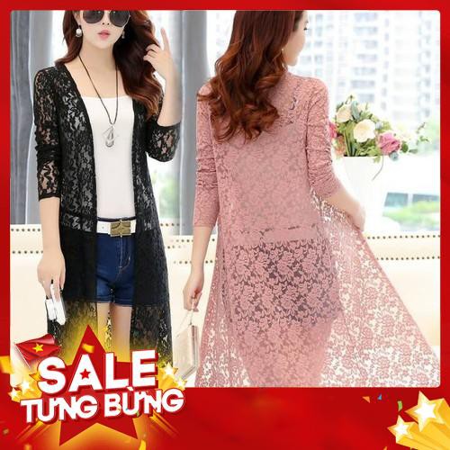 [SALE 50%]  Áo Khoác Ren Lửng Tay Lỡ Mùa Thu, Áo khoác ren cho nữ, cá tính, xinh xắn Gía Rẻ Uy Tín -Hàng nhập khẩu