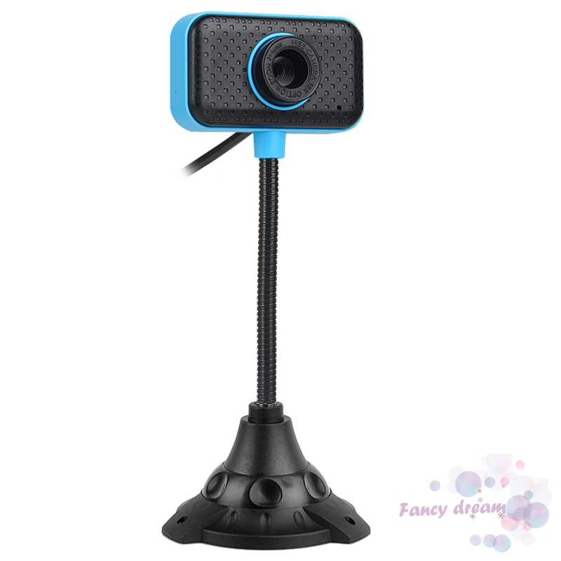 Webcam máy tính 30FPS USB 2.0 HD có micro và kẹp cố định tiện lợi | BigBuy360 - bigbuy360.vn