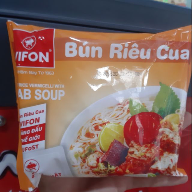 10 gói Bún riêu cua vifon 80g