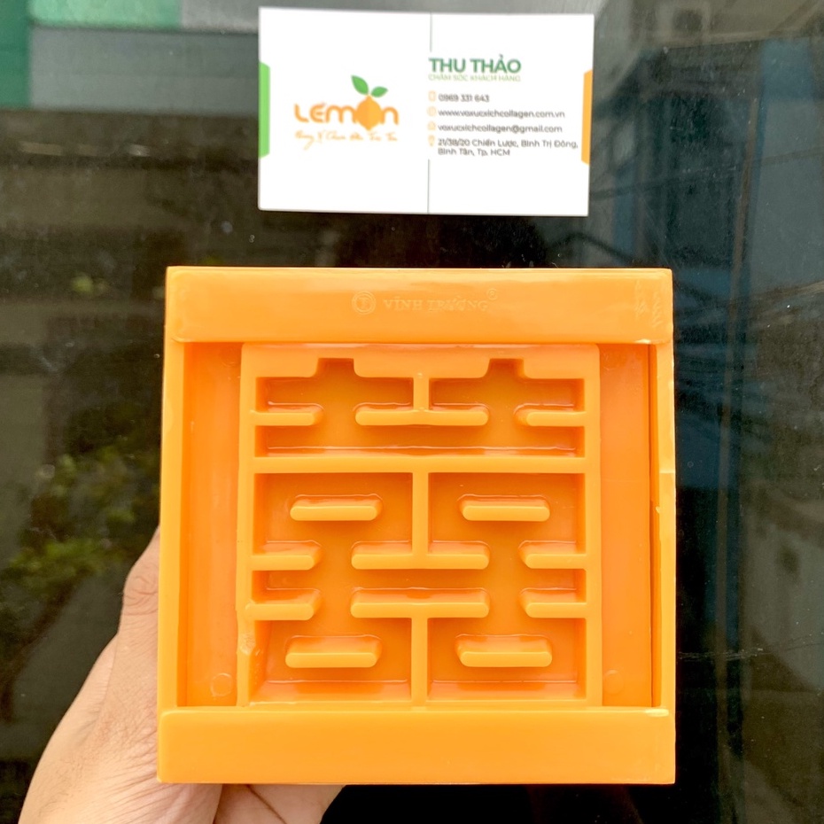 Khuôn ép xôi, ép cơm, làm bánh chữ Phúc, Lộc, Thọ, Hỷ