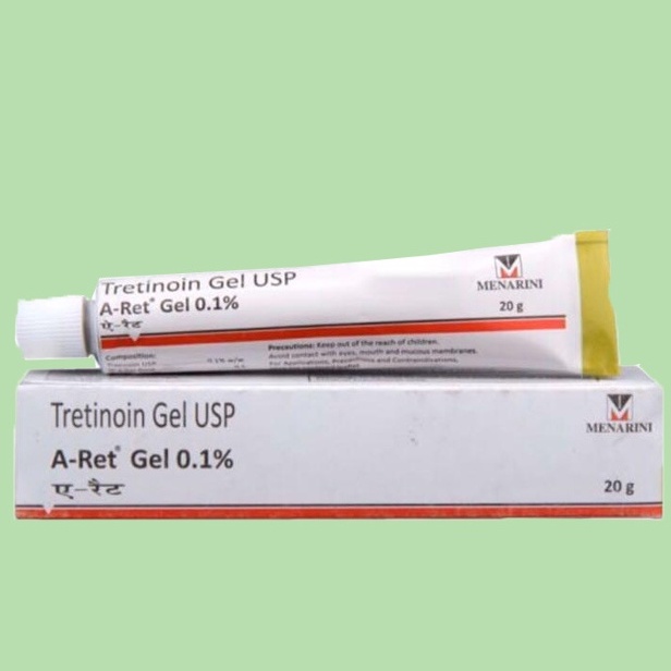 Tretinoin MENARINI Gel USP 0.1% - Gel hỗ trợ giảm mụn, chống lão hóa