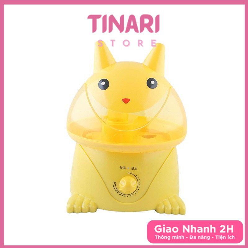 [Đồ Gia Dụng] Máy Phun Sương Tạo Ẩm Không Khí, Máy Xông Tinh Dầu Hình Thú Dễ Thương