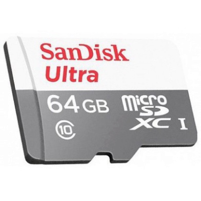 Thẻ nhớ class 10 SanDisk Ultra dung lượng 32GB/ 64GB/ 128G tốc độ cao 100mb/s, chuẩn Micro SD cho camera, điện thoại