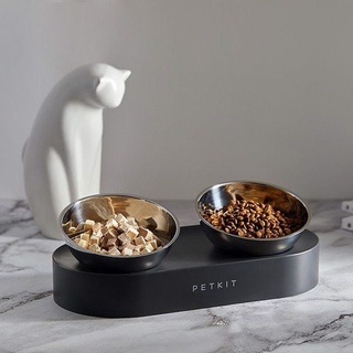 Bát inox đôi PetKit