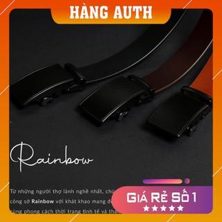 [ DA THẬT– HÀNG AUTH] Thắt lưng nam/Thắt lưng da thật Rainbow 012