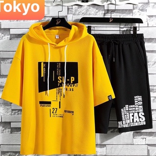 Đồ bộ nam, đồ thể thao nam, set thể thao nam in chữ sup, đồ bộ có nón vip- tokyo fashion