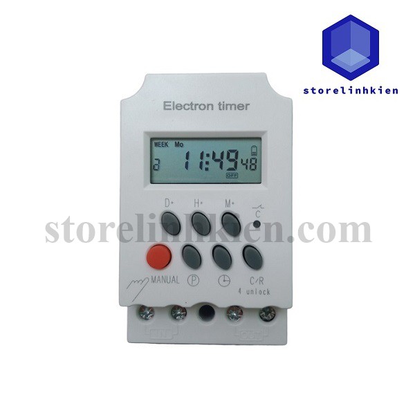 Công tắc hẹn giờ KG316T-II , đóng ngắt thiết bị điện công suất lớn, 16 lần ON/OFF