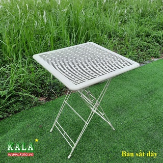 Bàn cafe sắt dây Fansipan cho ban công , sân vườn