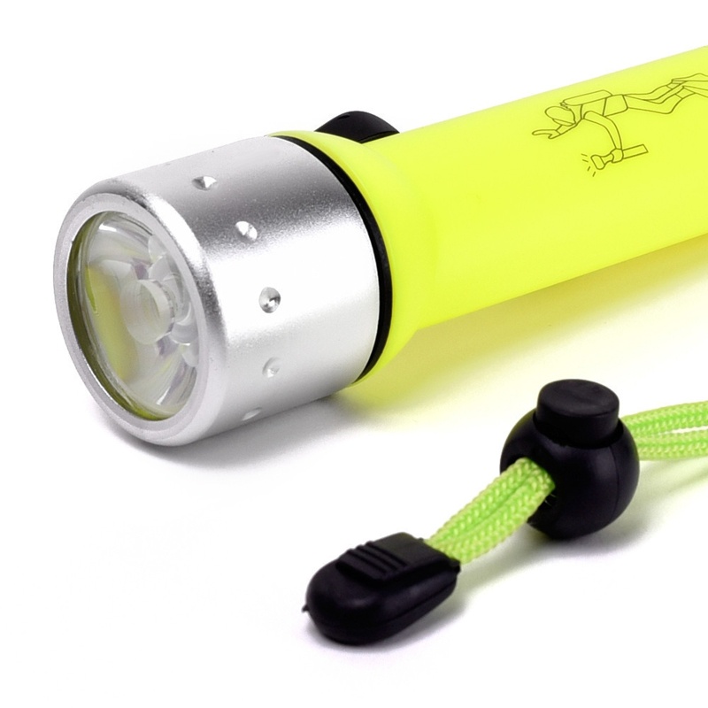 QQ Đèn Pin LED Lặn Chuyên Nghiệp Chất Lượng Cao