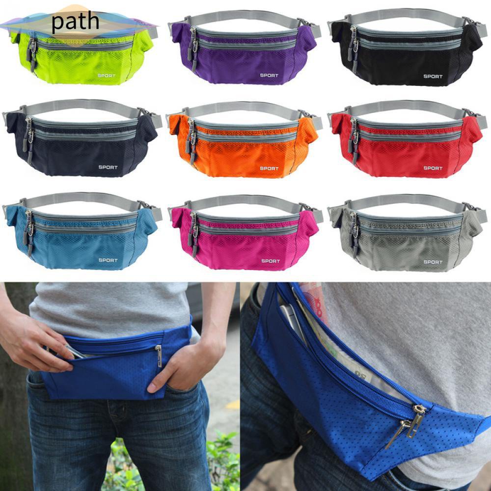 PATH Fashion Accessory Waist Pouch Camping Belt  Fanny Pack Sport Waterproof Running Bum Hiking Money Bag/Multicolor