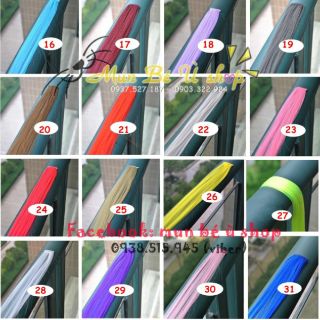 Combo 6 line tóc giả Tóc kẹp line màu